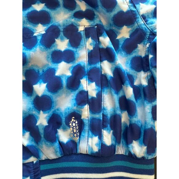 New ~ FREE PEOPLE ~ Women's Top Seed Printed Tennis Jacket Size XS - Picture 9 of 9
